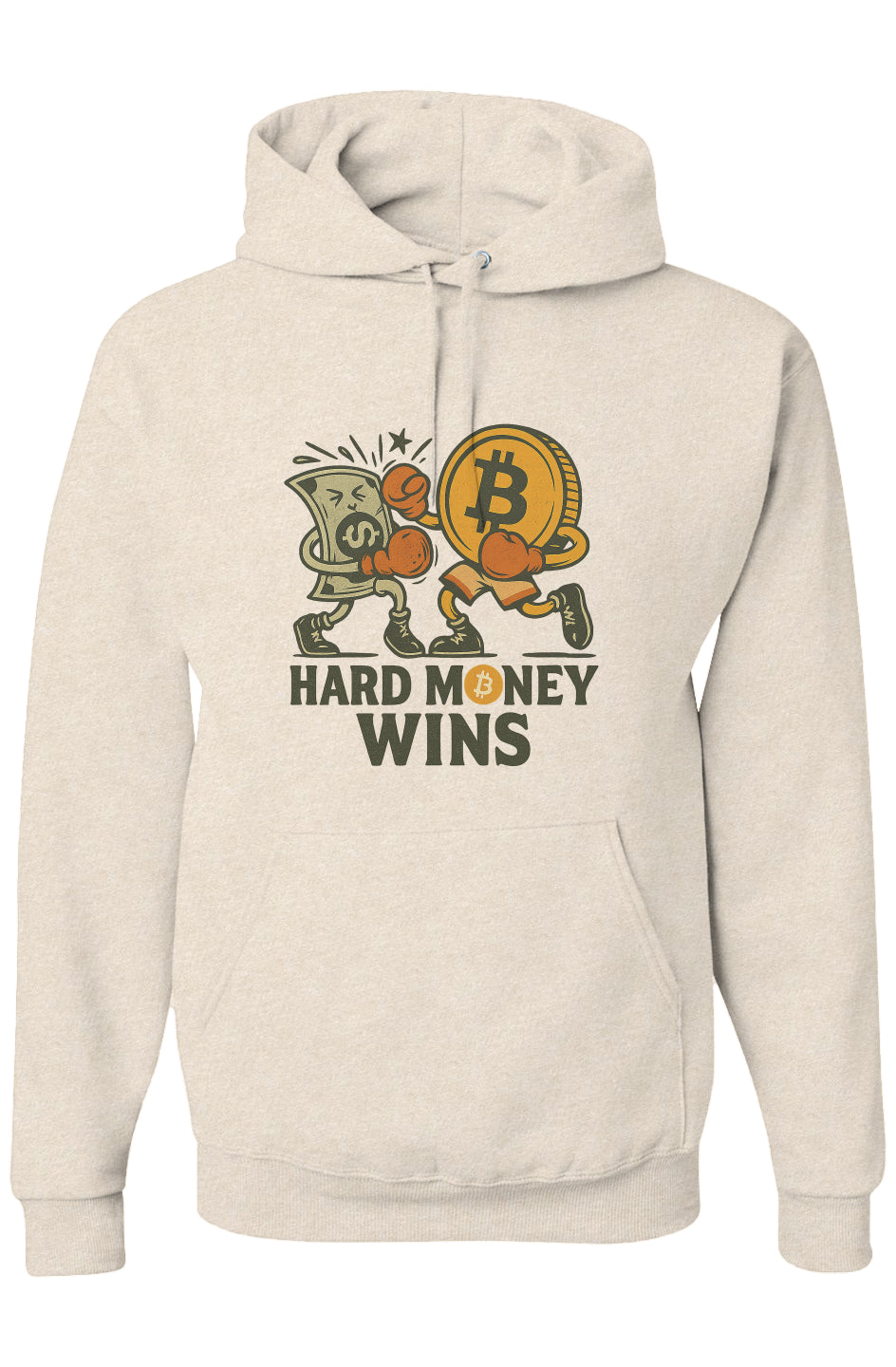 Virtue Series Pullover (Hard Money Wins)